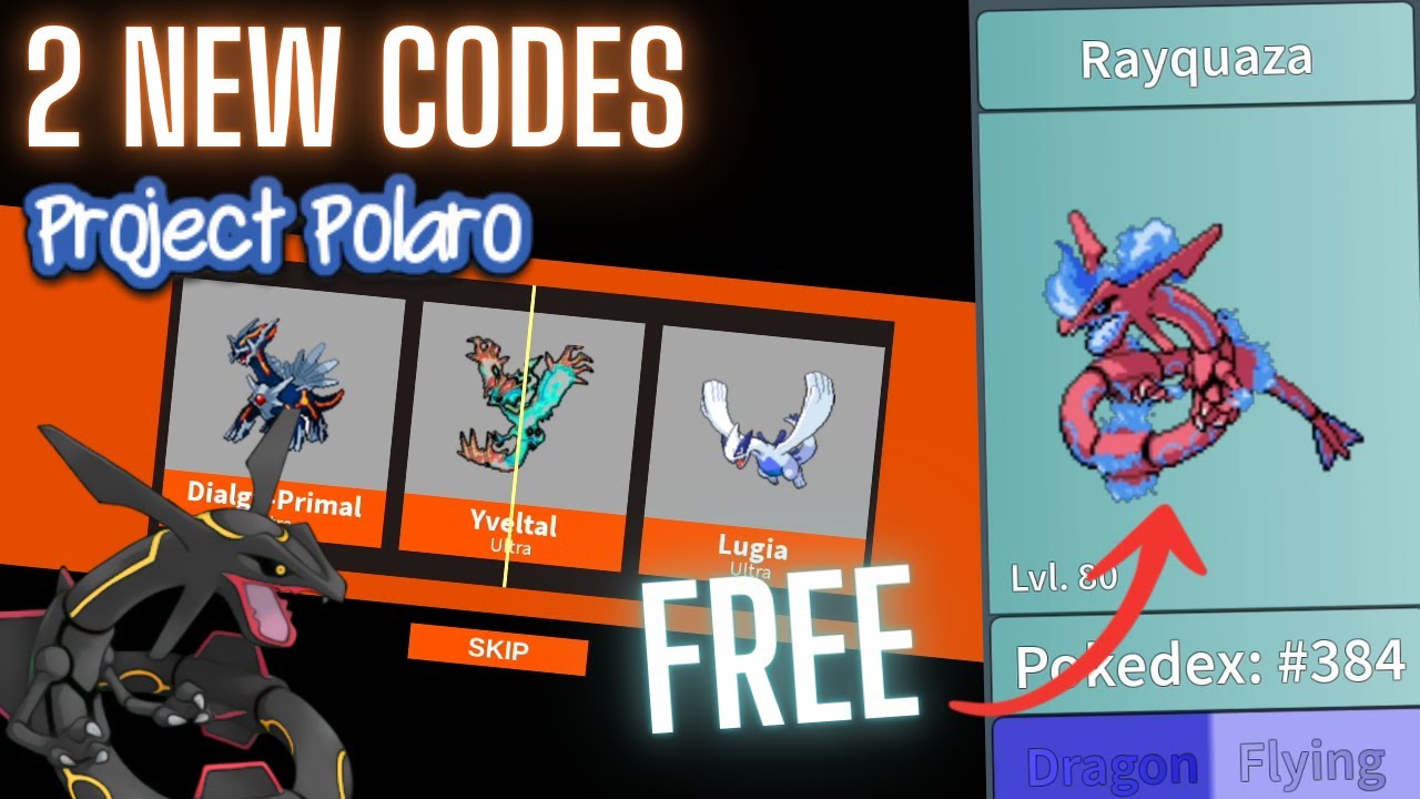 2 NEW INSANE CODES! PROJECT POLARO CODES! 2025 - YouTube