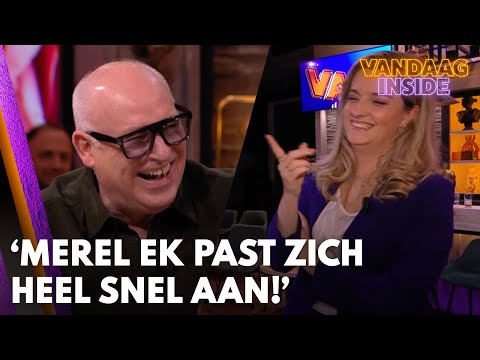 Vandaag Inside-tafel hoort ordinaire uitspraken Merel Ek terug: ‘Ze past zich heel snel aan!'