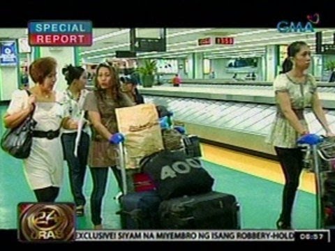 24 Oras: Ilang nagbabalikbayang OFW, bangkarote