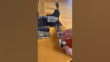 The dream Tele control setup?! Our Radioshop Tele Mod explained 👍 #guitar #fender #telecaster