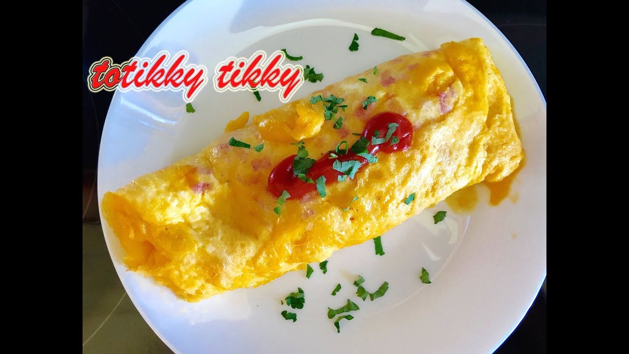 Cheddar cheese &amp; Gouda Cheese Omelette Recipe : Breakfast Recipes - YouTube