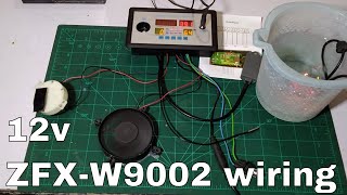 12v ZFX-W9002 incubator controller wiring and setting