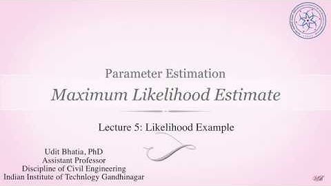1.5 MLE Example with Data