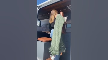 It’s almost time!! Decor in a VAN! 🚐✨ #shorts #vanlife #decoration #vanconversion