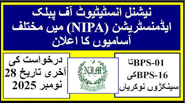 National Institute of Public Administration (NIPA) | Government Jobs