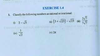 Class 9th maths l Exercise 1.4 l Chapter 1 l Number system l NCERT l Solution l cbse board 2024-2025 screenshot 3