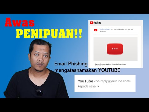 Waspada Penipuan! Email Phishing dari YouTube