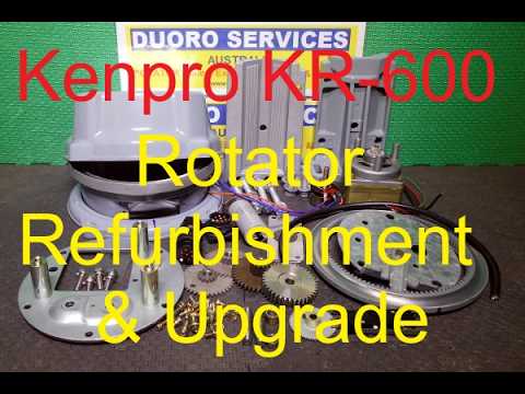 Kenpro Rotor Kenpro KR 600 Rotator refurb & Upgrade - YouTube