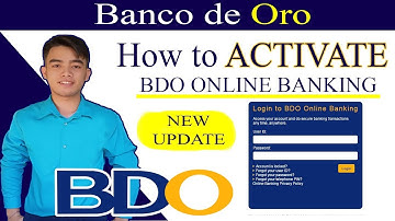 Paano I activate ang BDO online banking | How to activate BDO online banking 2025