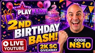 Massive Giveaway W/ Playfame and Birthday Bash