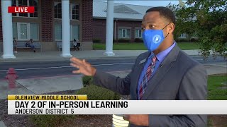 Anderson School District 5 returns to class