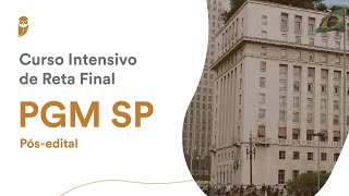 Curso Intensivo de Reta Final: PGM SP (Pós-edital) - Tributos municipais - Prof. Felipe Duque