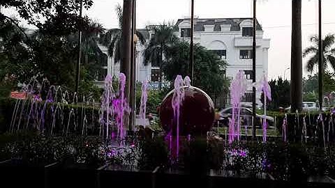 Thi công đài phun nước tại hà nội khách sạn mường thanh