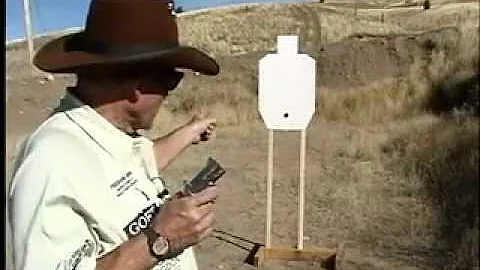 Bob Munden Shooting a Poker Chip
