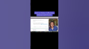 How to Delete Your Collections Permanently!!
