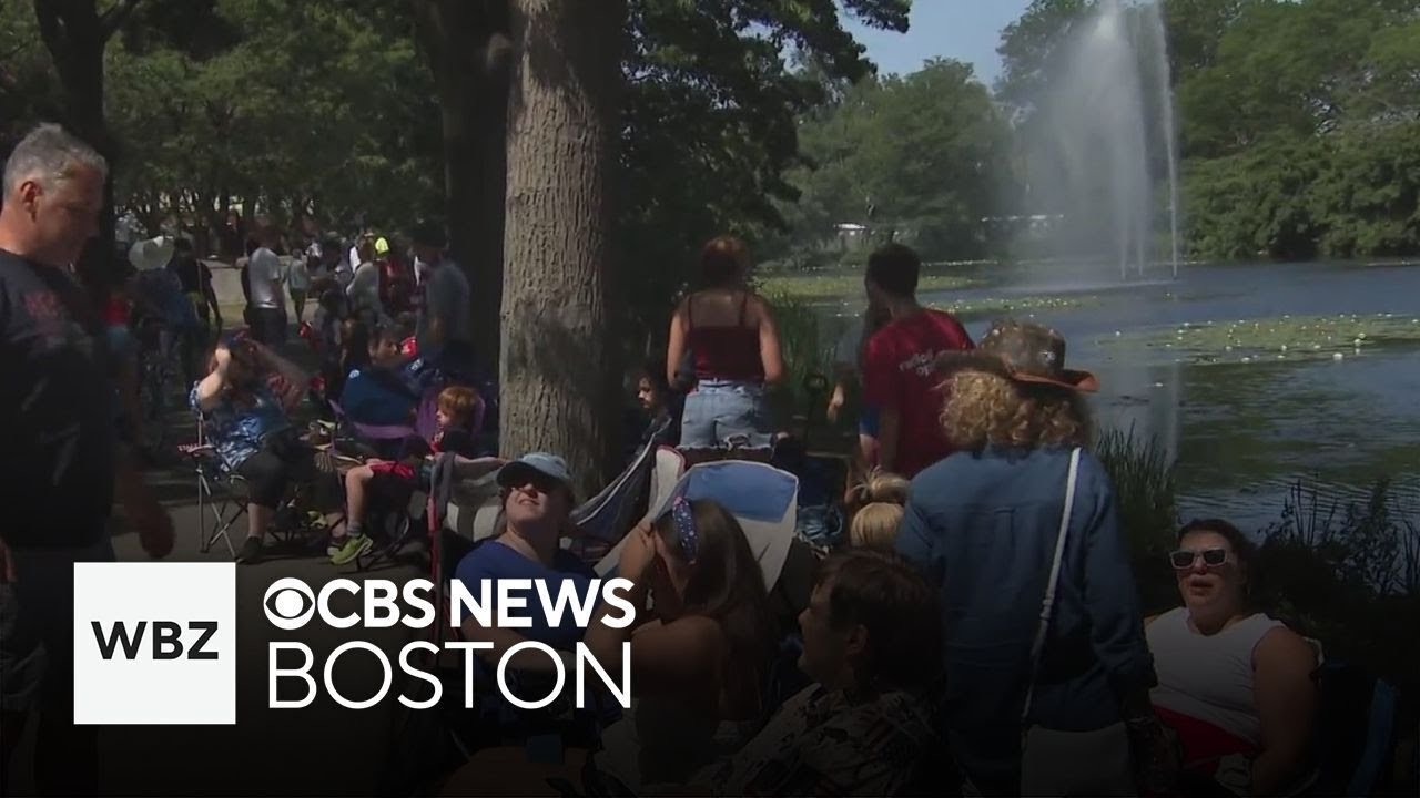 Annual Fourth of July concert at the Hatch Shell in Boston sees people lining up at 7 a.m.