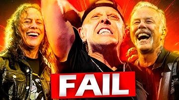 JAMES HETFIELD AND KIRK HAMMETT REACTION WHEN LARS ULRICH MAKES A MISTAKE LIVE (2025) #METALLICA