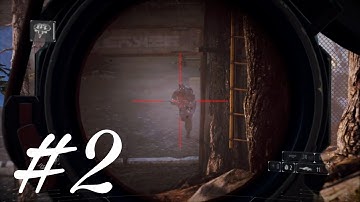 Sniper super || KILLZONE SHADOW FALL Gameplay PS4 - chapter 2 "The Shadow"