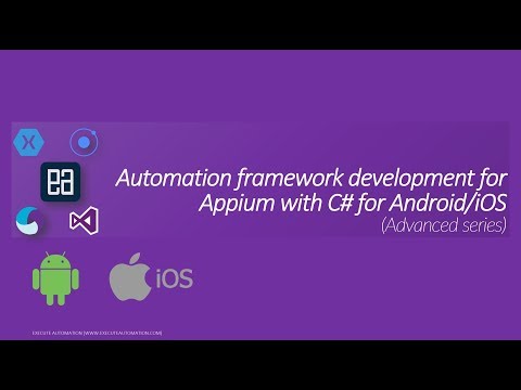 Introduction to Appium framework development [Season 2 released]