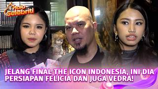Vedra dan Felicia SiapkanLagu Istimewa Bareng Ahmad Dhani | Halo Selebriti