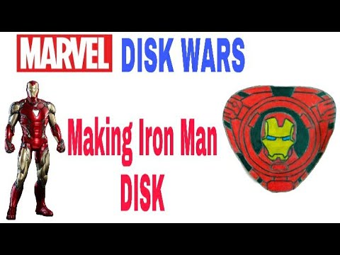 Making Iron Man Disk | Marvel Disk Wars The Avengers - YouTube