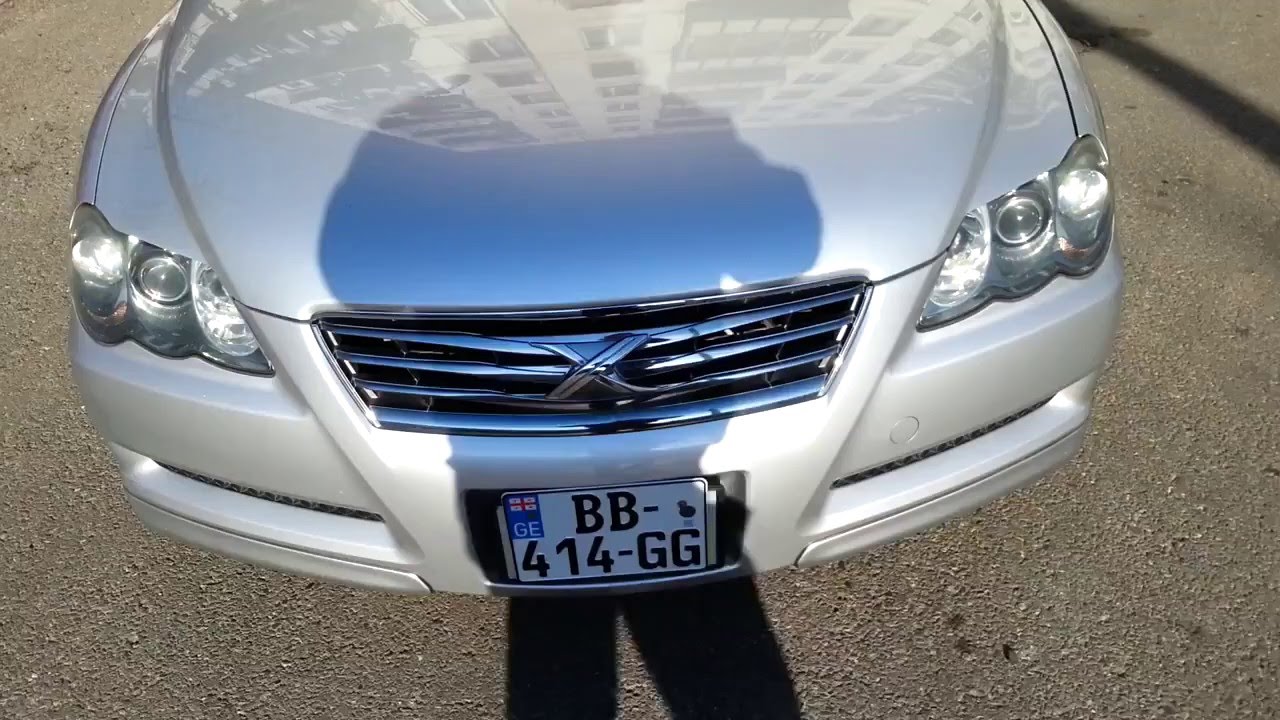 Toyota Mark X 300g S Package Restyling 07 Years Youtube