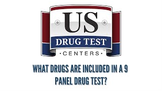 What drugs are included in a 9 panel drug test