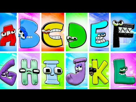 ВСЕ ВИДЫ БУКВ АЛФАВИТ ЛОР В ГАРРИС МОД! 1 ЧАСТЬ ALPHABET LORE Garry`s Mod!