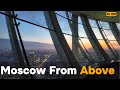 Moscow Russia | Skyline from Above in [4K]