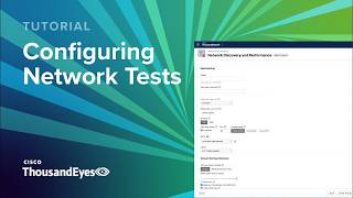 Configuring Network Tests