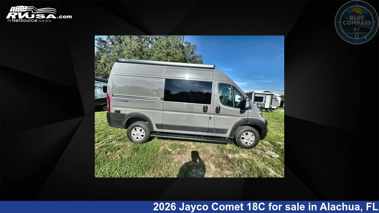 Beautiful 2026 Jayco Comet 18C Class B RV For Sale in Alachua, FL | RVUSA.com