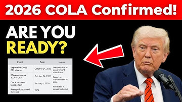 Social Security 2026 COLA big update: SSA confirms new announcement date for COLA increase