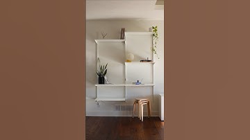 IKEA Boaxel Shelving Unit 🙂🙃🙂#ikea #ikeahome #midcentury #interiordesign