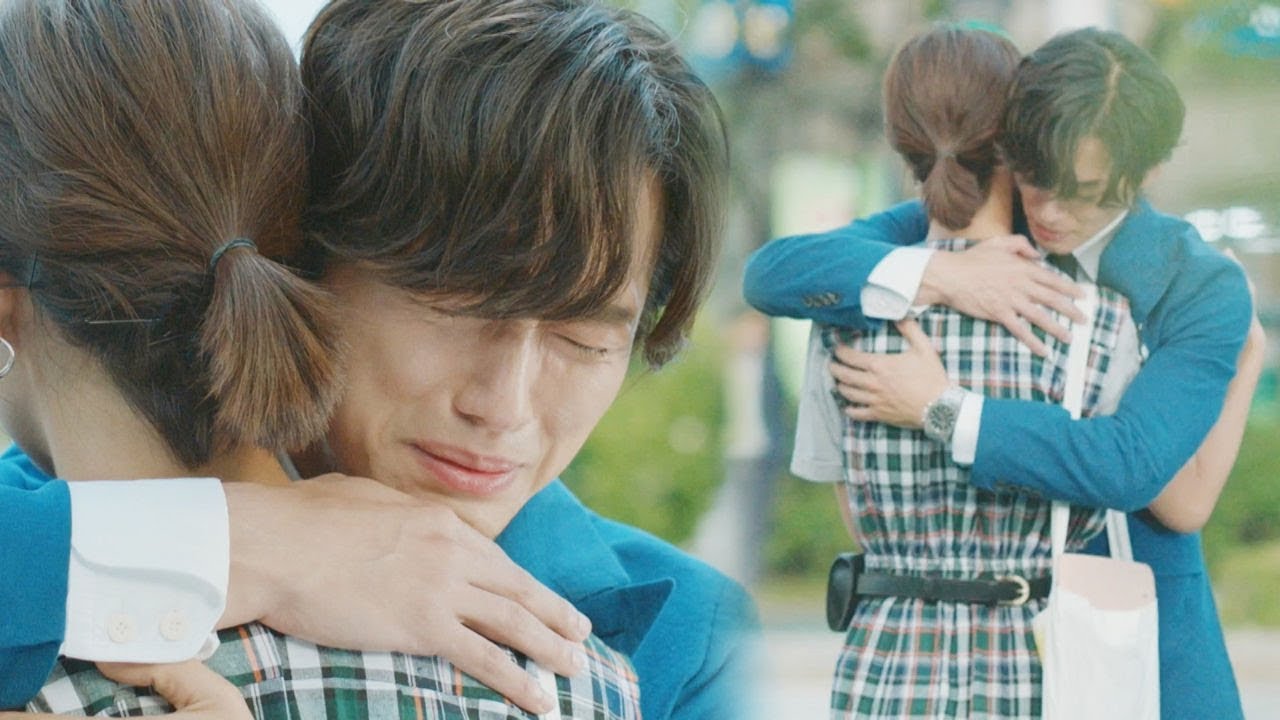 남궁민, 황정음과 애틋한 눈물 포옹 “금방 온다며” 《The Undatables》 훈남정음 EP21-22