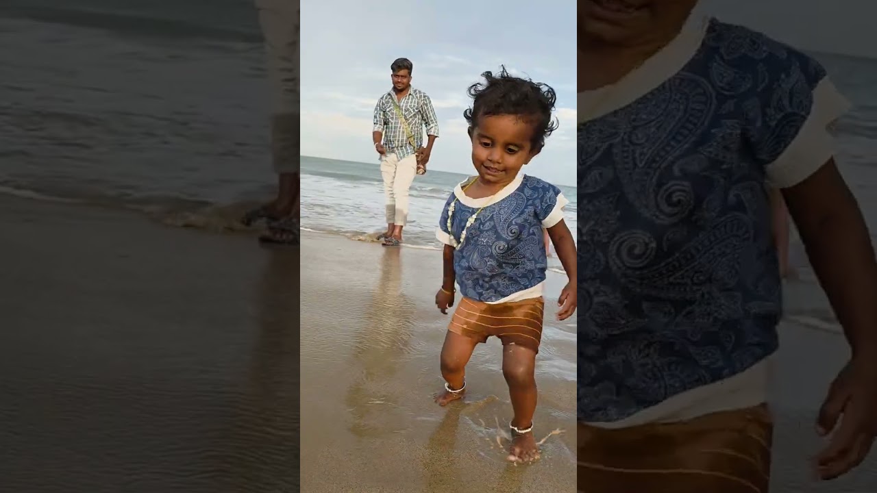 தூத்துக்குடி கடற்கரை full enjoyment விநாயகர் ஆற்றில் இறங்குதல்