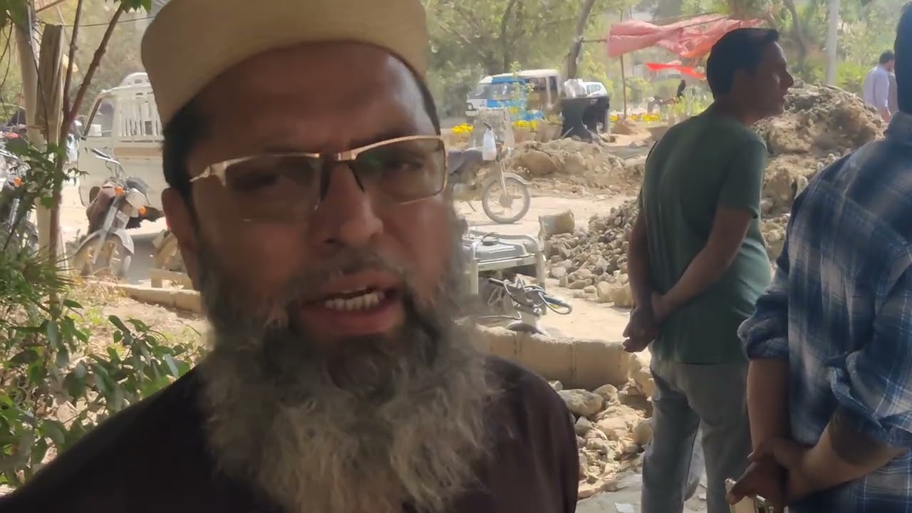 جناب ارشد خلیل صاحب، KW&SC | یونس مسجد، 7-ڈی پر اہل علاقہ کا دیرینہ مسئلہ حل ہونے جا رہا ہے |  