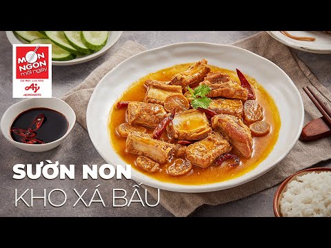 Cách làm SƯỜN NON KHO XÁ BẤU cơm nhà cực mê | MÓN NGON MỖI NGÀY 2023 mới nhất