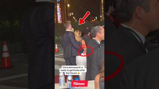 Post-Oscars Glow Chris Hemsworth And Elsa Pataky Head Home With Effortless Grace.