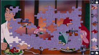 Ariel’s 🧜‍♀️👸🏻first night 🌚on land: Pure magic ✨🪄#ariel #eric //🧩puzzle Art//🧩🧩jigsawpuzzlejourney🧩🧩