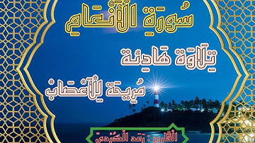 تلاوة عطرة تريح الأعصاب  من سورة الأنعام 🥀🥀🥀القارئ رعد الكردي 🤲🤲🍃🍃