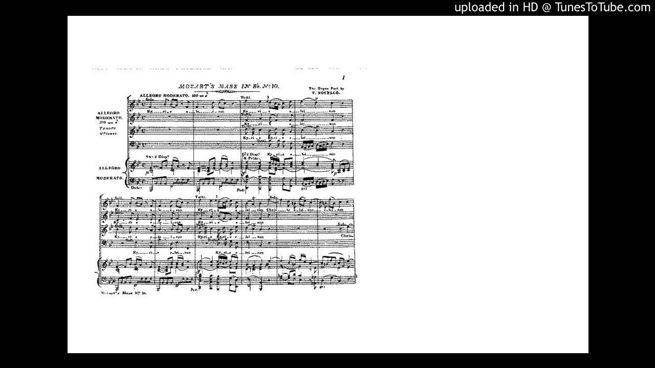 Benedictus (Mozart) YouTube