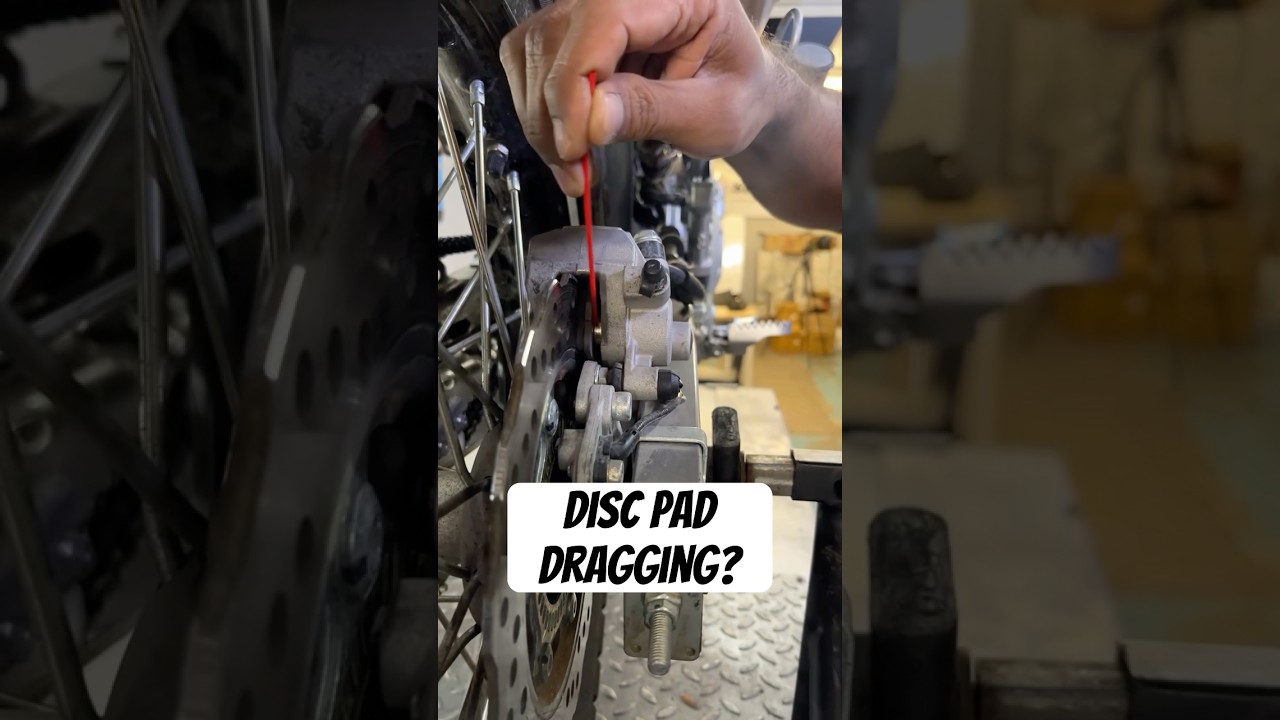 Disc pad dragging? # 