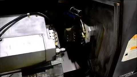 Citizen Cincom K16 VIIP cnc lathe