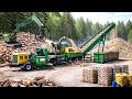 Insane Firewood Machines | Extreme Wood Processing Technology