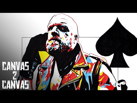 Triple H becomes the Ace of Spades! - WWE Canvas 2 Canvas