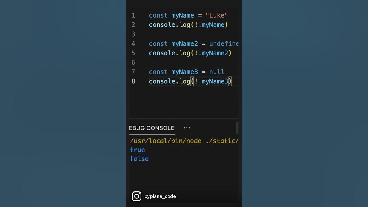Always get a boolean value in Javascript - YouTube