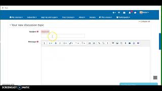 Atto Editor(text editor/rich editor on Moodle)