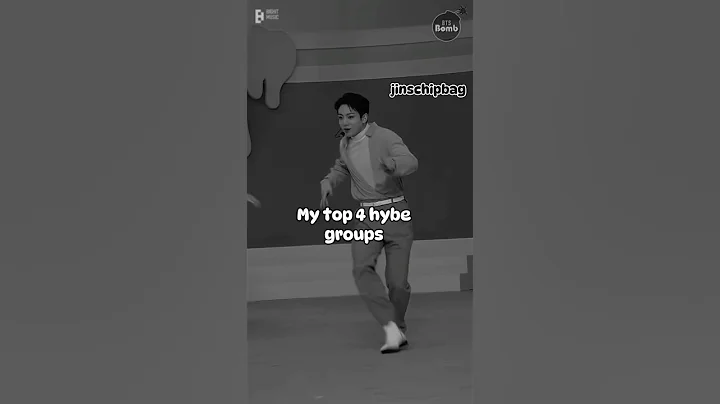 My top 4 hybe groups #bts #txt #seventeen #enhypen #kpop #shorts #viral #fyp