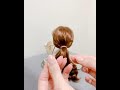 ヘアアレンジ　ポニーテール（ひとつ結び）が一瞬でお洒落になるヘアアクセサリー（ポニーフックの使い方）