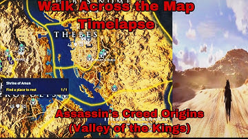 Walk Across the Map Time Lapse| Assassin